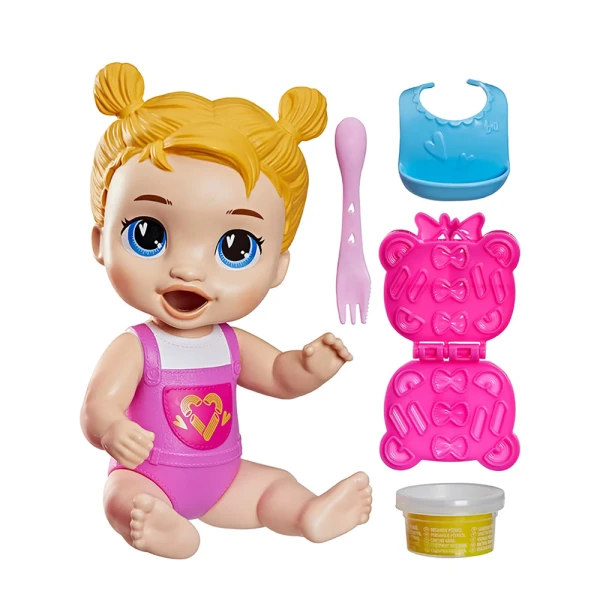 BABY ALIVE DOLL BLONDE BABY HARPER - DINNERTIME CREATIONS