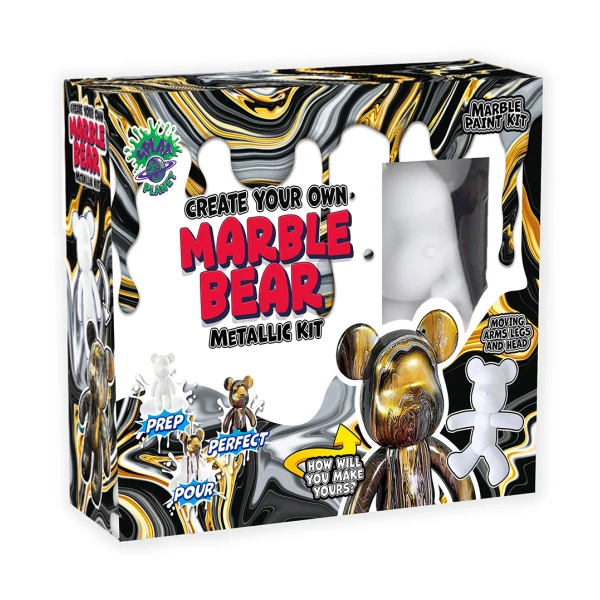 SPLAT PLANET ΣΕΤ ΚΑΤΑΣΚΕΥΗΣ METAL MARBLE BEAR