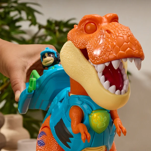 PAW PATROL DINO MOVIE PLAYSET REX AND TIMMY