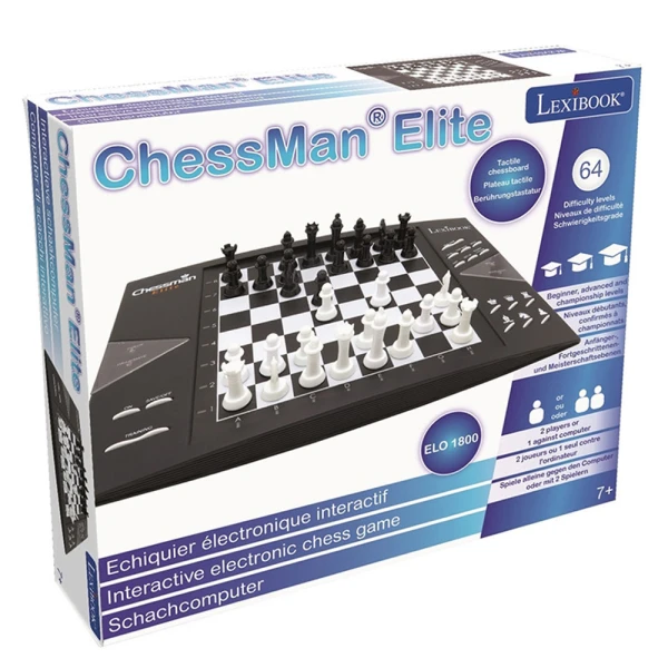 LEXIBOOK ΗΛΕΚΤΡΟΝΙΚΟ ΕΠΙΤΡΑΠΕΖΙΟ ΣΚΑΚΙ CHESSMAN ELITE