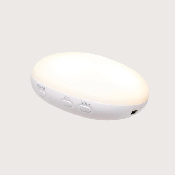 MOONIE 2.0 ΒΟΗΘΗΜΑ ΥΠΝΟΥ ORGANIC HUMMING BEAR WITH A LAMP CAPPUCCINO