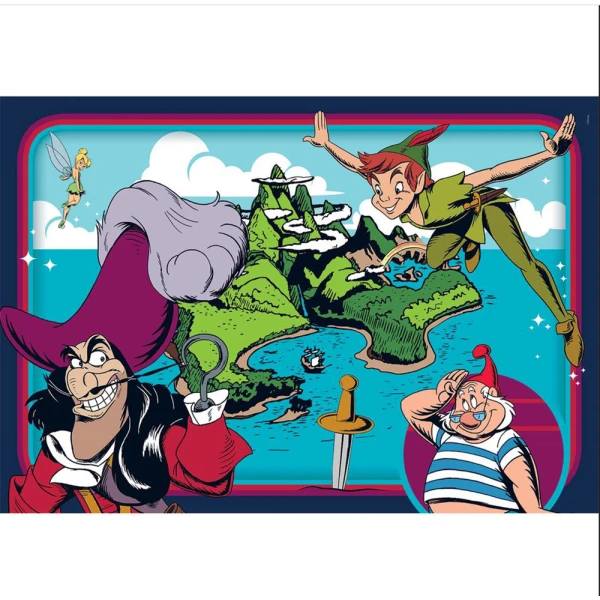 CLEMENTONI ΠΑΙΔΙΚΟ ΠΑΖΛ SUPER COLOR DISNEY CLASSICS 2X60 ΤΜΧ