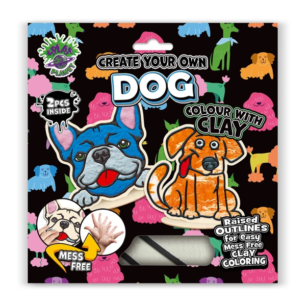 SPLAT PLANET MESS-FREE ΣΕΤ ΖΩΓΡΑΦΙΚΗΣ ΜΕ ΠΗΛΟ DOGS