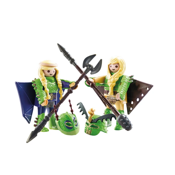 PLAYMOBIL DRAGONS Ο ΠΕΤΡΑΣ ΚΑΙ Η ΠΕΤΡΑ ΜΕ ΦΤΕΡΟΣΤΟΛΗ