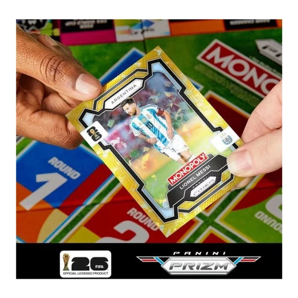 ΕΠΙΤΡΑΠΕΖΙΟ ΠΑΙΧΝΙΔΙ MONOPOLY PANINI FIFA EDITION - PRIZM FIFA WORLD CUP EDITION CORE GAME