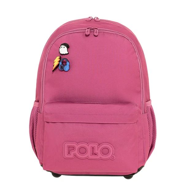POLO 2026 BACKPACK PINS MAGENTA