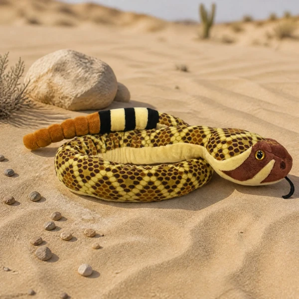 WILD REPUBLIC ΛΟΥΤΡΙΝΟ WESTERN DIAMONDBACK RATTLESNAKE 137 εκ.