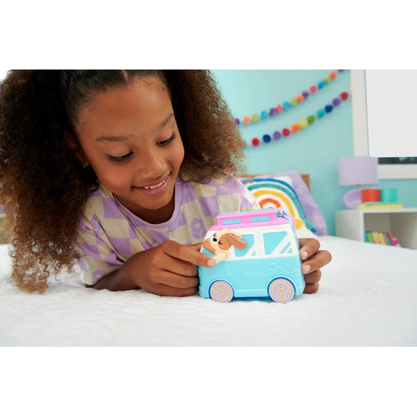 POLLY POCKET Ο ΚΟΣΜΟΣ ΤΗΣ POLLY - ΣΕΤΑΚΙ SEASIDE PUPPY RIDE