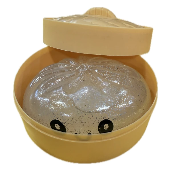 DUMPLINGS SQUISHY GLITTER SMILE 8.5 cm - 4 COLORS