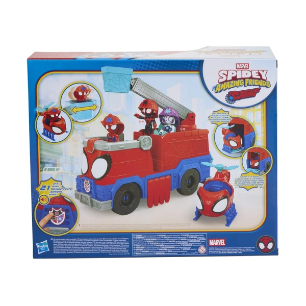 SPIDEY AND HIS AMAZING FRIENDS RESCUE WEBS FIRETRUCK