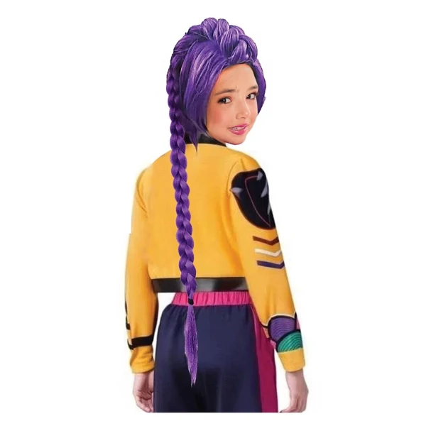 KIDS WIG POP STAR PURPLE