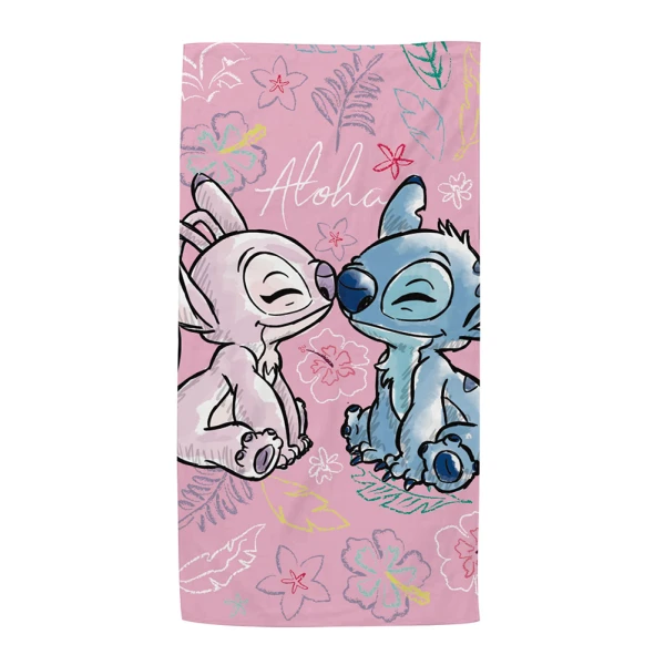ΠΕΤΣΕΤΑ ΠΑΡΑΛΙΑΣ ΜΕ ΜΙΚΡΟΙΝΕΣ 70Χ140 εκ. STITCH & ANGEL