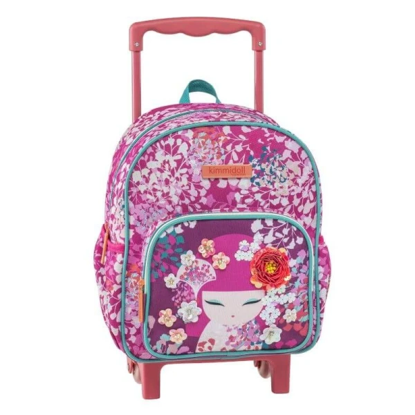 TROLLEY ΝΗΠΙΑΓΩΓΕΙΟΥ KIMMIDOLL ΦΟΥΞΙΑ