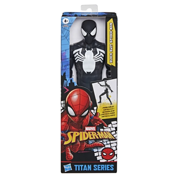 MARVEL SPIDERMAN TITAN HERO SERIES SYMBIOTE ΦΙΓΟΥΡΑ - BLACK SUIT SPIDERMAN