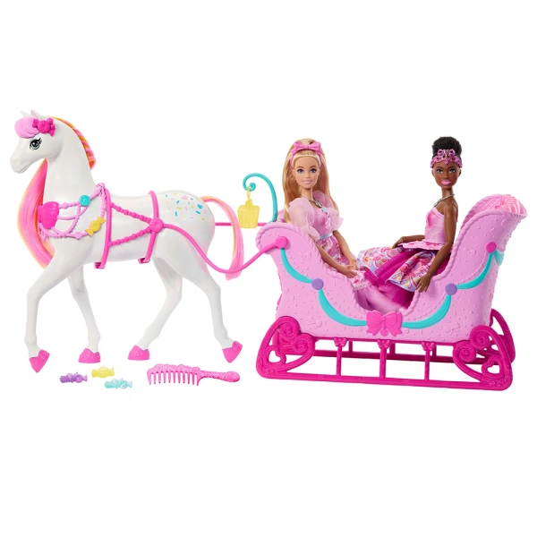 BARBIE NUTCRACKER - HORSE WITH CARRIAGE