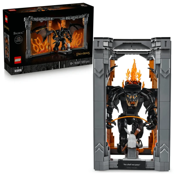 LEGO® ICONS Ο ΑΡΧΟΝΤΑΣ ΤΩΝ ΔΑΚΤΥΛΙΔΙΩΝ ΒΙΒΛΙΟΣΤΑΤΗΣ ΜΠΑΛΡΟΓΚ
