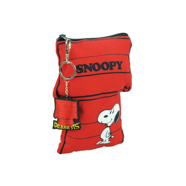BACK ME UP ΚΑΣΕΤΙΝΑ ΤΡΙΓΩΝΙΚΗ PEANUTS SNOOPY ΚΟΚΚΙΝΟ
