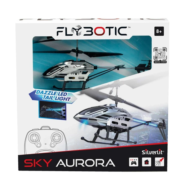 SILVERLIT FLYBOTIC ΤΗΛΕΚΑΤΕΥΘΥΝΟΜΕΝΟ ΕΛΙΚΟΠΤΕΡΟ SKY AURORA