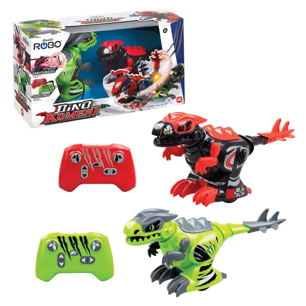SILVERLIT ROBO ΣΕΤ 2 ΤΗΛΕΚΑΤΕΥΘΥΝΟΜΕΝΑ ΡΟΜΠΟΤ DINO KOMBAT