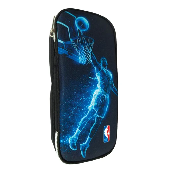 BACK ME UP BARREL OVAL PENCIL CASE NBA PLAYER DUNK