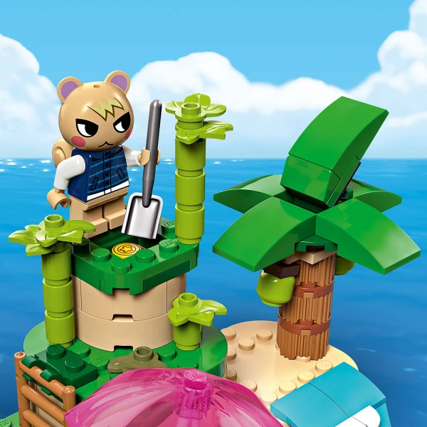 LEGO® ANIMAL CROSSING™ ΠΕΡΙΗΓΗΣΗ ΤΟΥ KAPP\'N ΜΕ ΒΑΡΚΑ ΣΤΟ ΝΗΣΙ