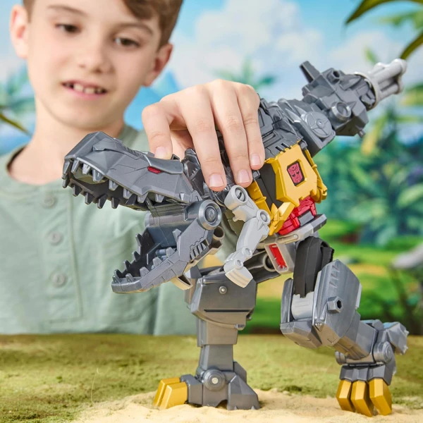 TRANSFORMERS CYBERWORLD CHOMP & BATTLE - ΦΙΓΟΥΡΑ GRIMLOCK