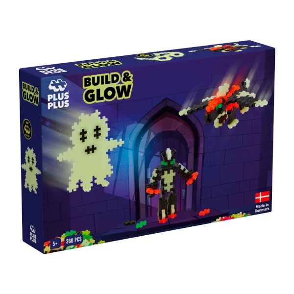 PLUS PLUS LEARN TO BUILD ΛΑΜΠΟΥΝ ΣΤΟ ΣΚΟΤΑΔΙ 360 τεμ.