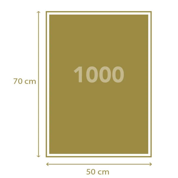 CLEMENTONI ΠΑΖΛ H.Q. ΒΙΒΛΙΟΘΗΚΗ 1000 τεμ.