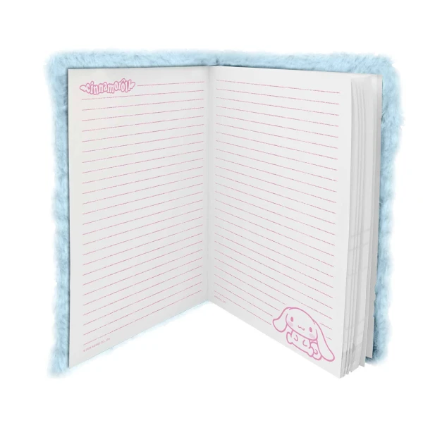 PLUSH NOTEBOOK A5 CINNAMOROLL