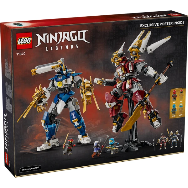 LEGO® NINJAGO® ΟΙ ΔΙΔΥΜΟΙ TITAN MECHS