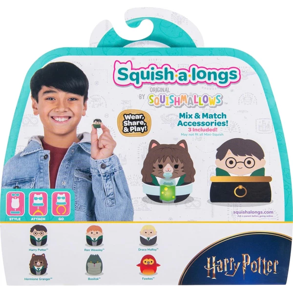 SQUISH-A-LONGS HARRY POTTER ΣΕΤ 6 τεμ. ΦΙΓΟΥΡΕΣ & ΑΞΕΣΟΥΑΡ