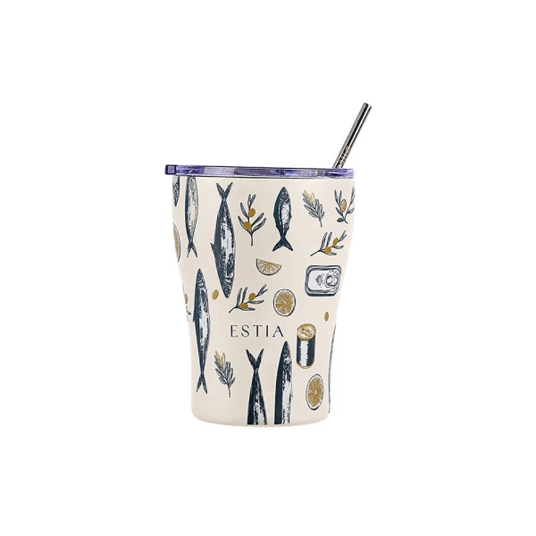 ESTIA HOME ART ΚΟΥΠΑ ΚΑΦΕ 350ml - SALT LIFE