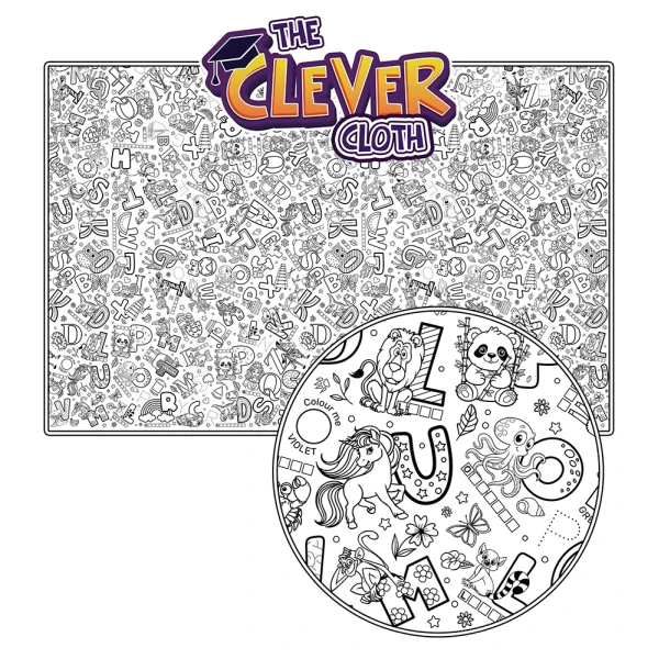 SPLAT PLANET ΓΙΓΑΝΤΙΟ ΤΡΑΠΕΖΟΜΑΝΤΗΛΟ ΖΩΓΡΑΦΙΚΗΣ 240X120 cm CLEVER