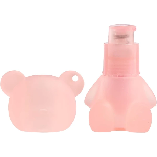 MINI GLAM COSMETIC BEAR SHIMMER LOTION - ΡΟΖ