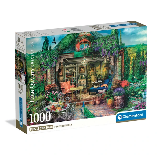 CLEMENTONI PUZZLE H.Q. ESCAPE TO WINE COUNTRY 1000 pcs 