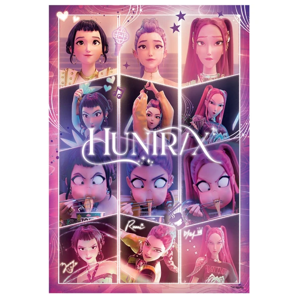 CLEMENTONI ΠΑΖΛ SUPER COLOR K-POP DEMON HUNTERS HUNTRIX 104 τεμ.
