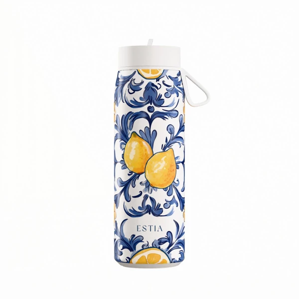 ESTIA HOME ART THERMOS PULSE SAVE THE AEGEAN 500ml AMALFI COAST