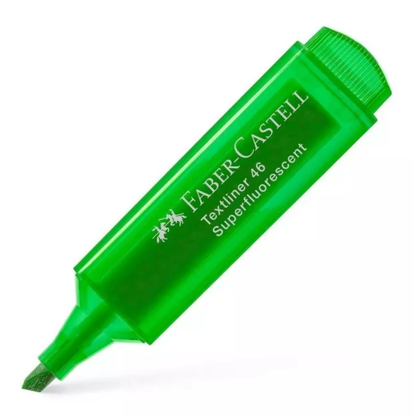 FABER-CASTELL ΜΑΡΚΑΔΟΡΟΣ ΥΠΟΓΡΑΜΜΙΣΗΣ ΦΛΟΥΟ ΠΡΑΣΙΝΟ