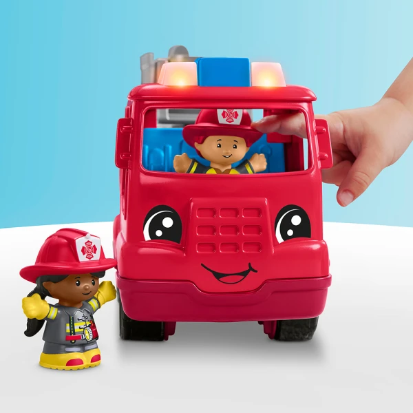 FISHER PRICE LITTLE PEOPLE ΠΥΡΟΣΒΕΣΤΙΚΟ ΟΧΗΜΑ ΜΕ ΦΙΓΟΥΡΕΣ