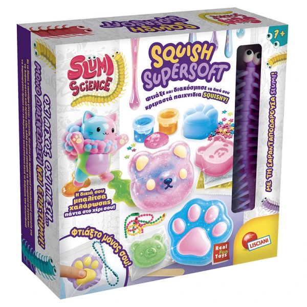LISCIANI SLUMI SCIENCE SQUISHY SUPERSOFT