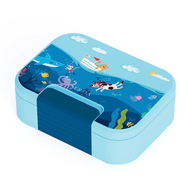 ΦΑΓΗΤΟΔΟΧΕΙΟ SAVE THE AEGEAN 750ml 2 ΑΠΟΣΠΩΜΕΝΕΣ ΘΗΚΕΣ OCEAN PLAY