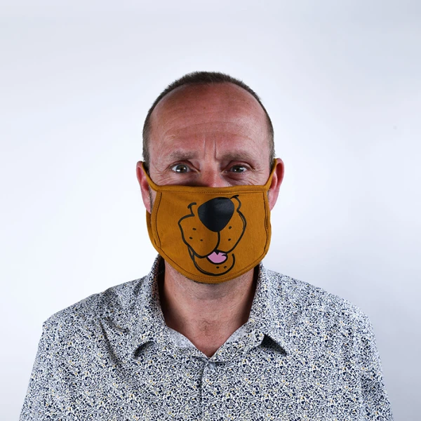 ΥΦΑΣΜΑΤΙΚΗ ΜΑΣΚΑ SCOOBY DOO MOUTH 2 τεμ.
