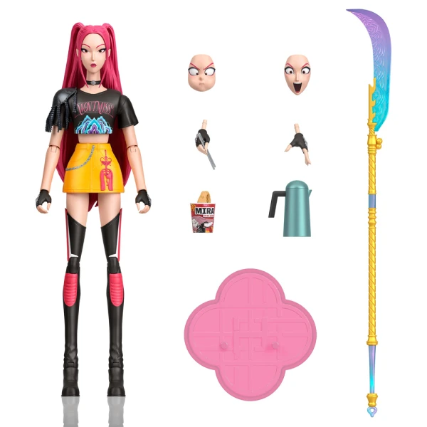 K-POP FIGURE 15cm WITH EXPRESSIONS & ACCESSORIES - MIRA