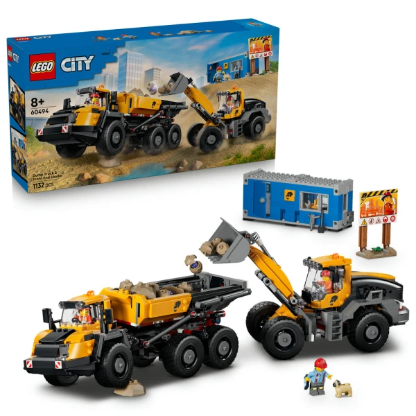 LEGO® CITY BIG VEHICLES ΑΝΑΤΡΕΠΟΜΕΝΟ ΦΟΡΤΗΓΟ ΚΑΙ ΦΟΡΤΩΤΗΣ ΤΡΟΧΩΝ