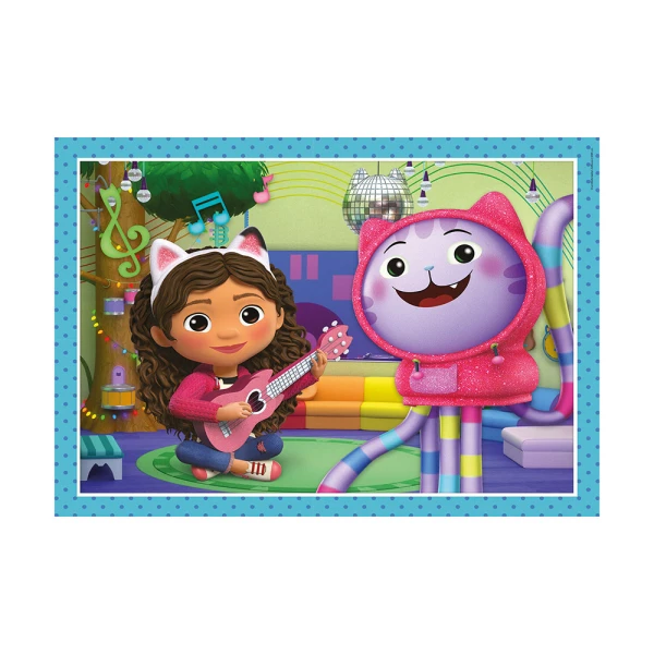 CLEMENTONI KIDS PUZZLE SUPER COLOR 4 IN 1 GABBY DOLLHOUSE PIXAR 12-16-20-24 PCS