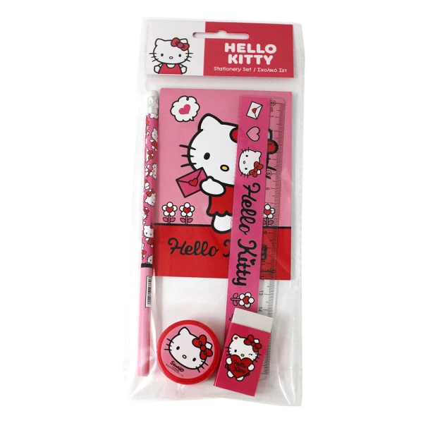 ΣΕΤ ΣΧΟΛΙΚΟ & ΜΠΛΟΚΑΚΙ ΣΗΜΕΙΩΣΕΩΝ HELLO KITTY SWEETHEART