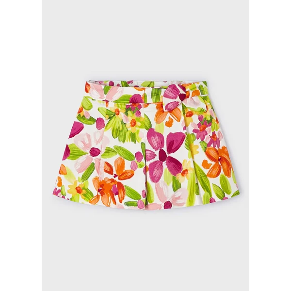 MAYORAL SKIRT TROUSERS SATIN MULTICOLOURED