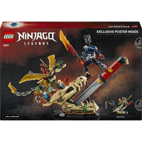 LEGO® NINJAGO® ΜΑΧΗ ΣΤΗ ΛΕΠΙΔΑ ΤΟΥ ΔΡΑΚΟΥ