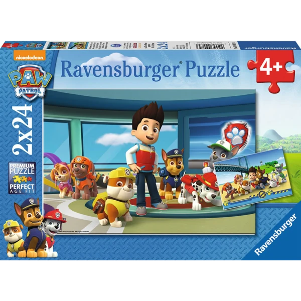 RAVENSBURGER ΠΑΖΛ 2X24 τεμ. PAW PATROL