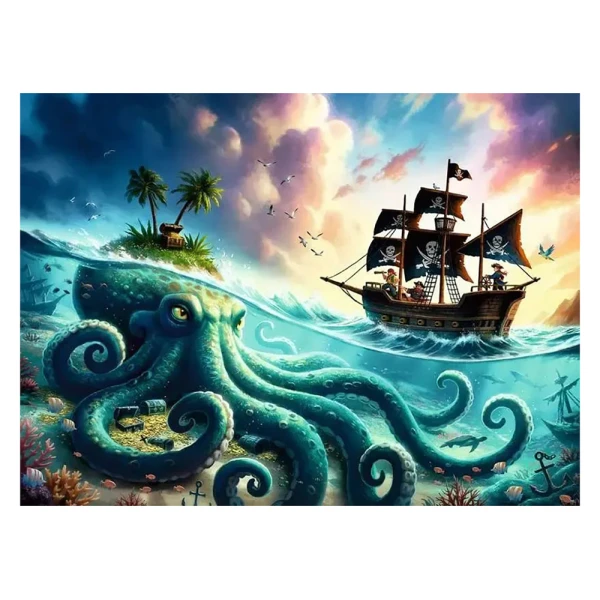 RAVENSBURGER ΠΑΖΛ 100XXL τεμ. ΠΕΙΡΑΤΕΣ